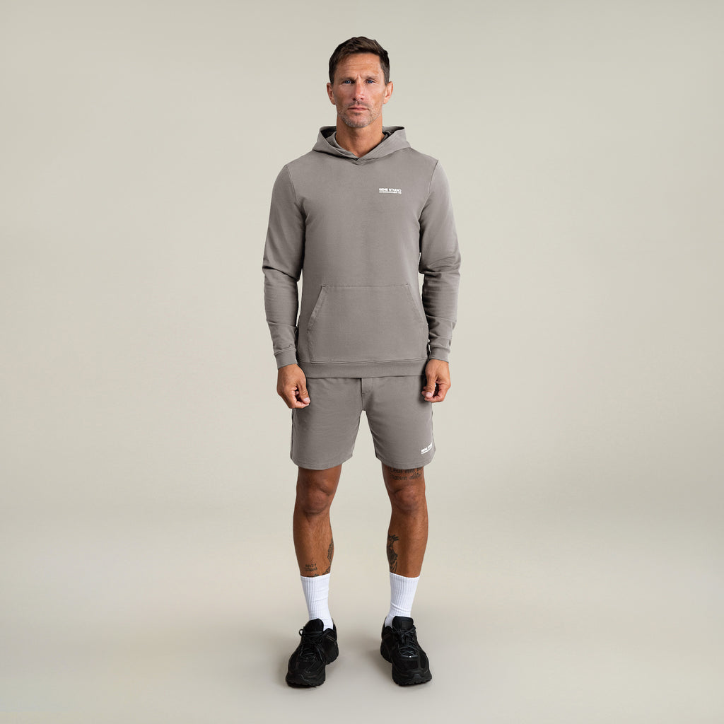 Tags:(6'0" - 180 lbs|Large) custom hoodie model Tyler in Frost Gray