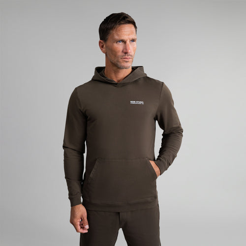 Tags:(6'0" - 180 lbs|Large) custom hoodie model Tyler in Umber
