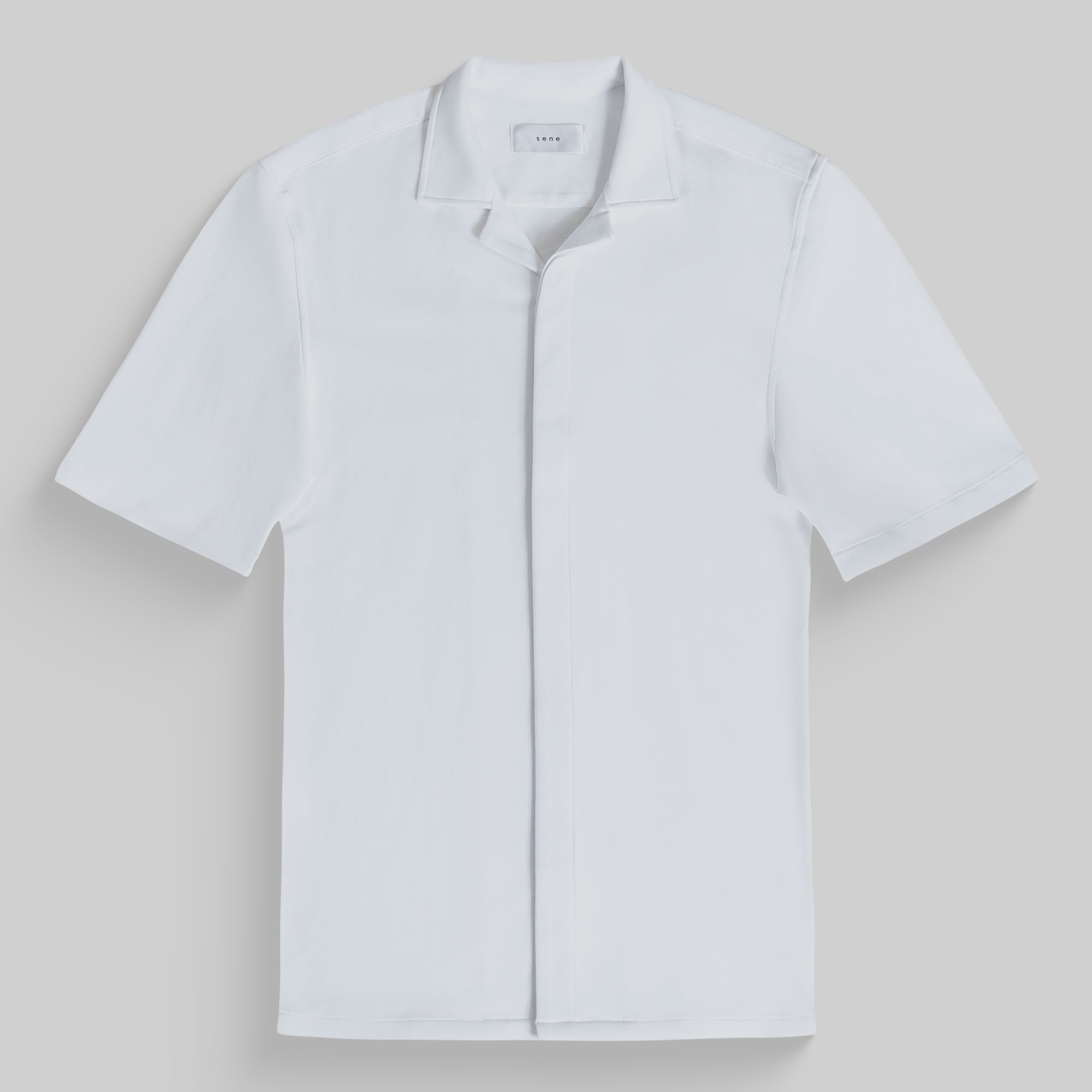 Custom Puretech Camp Shirts model Tim in White PureTech