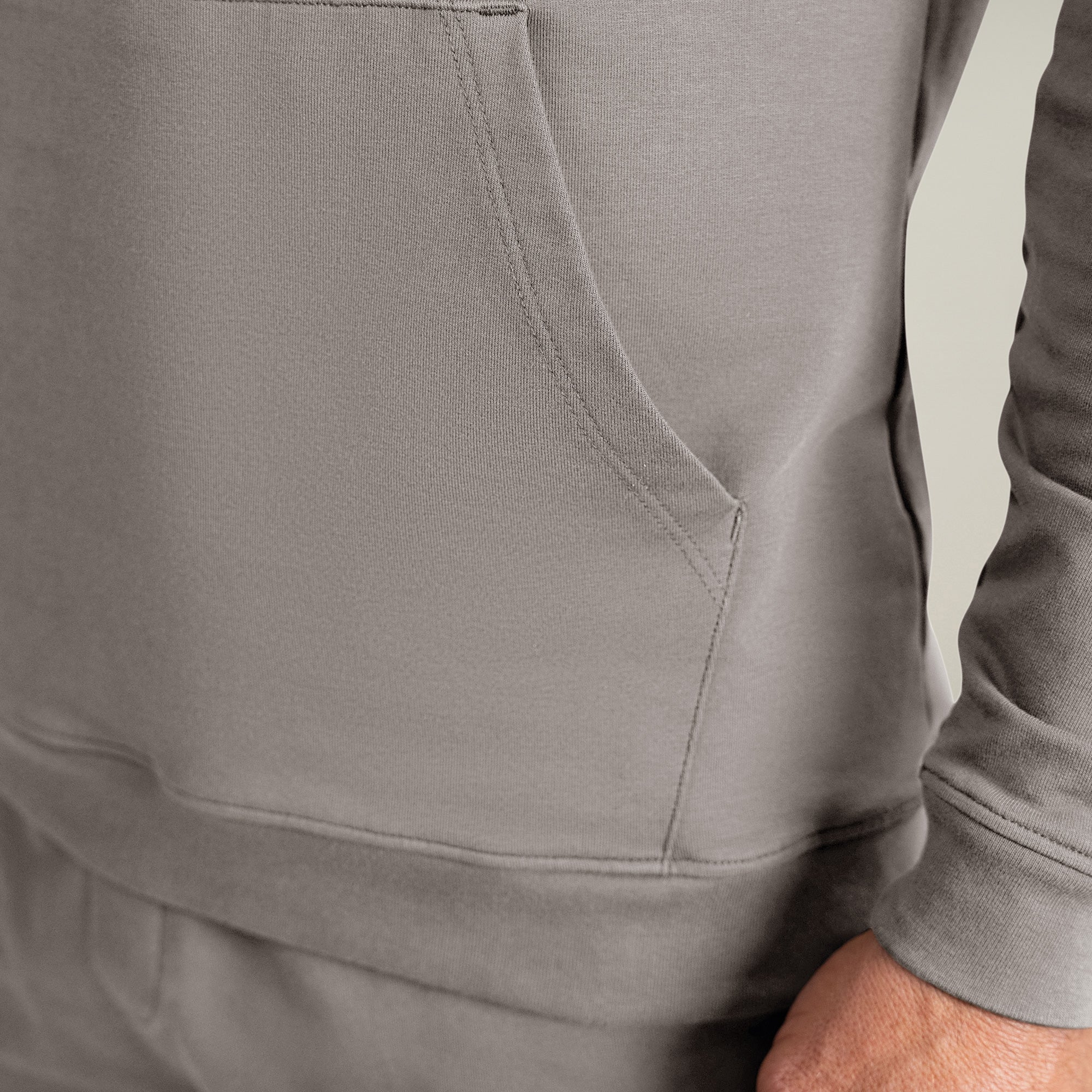 Tags:(6'0" - 180 lbs|Large) custom hoodie model Tyler in Frost Gray