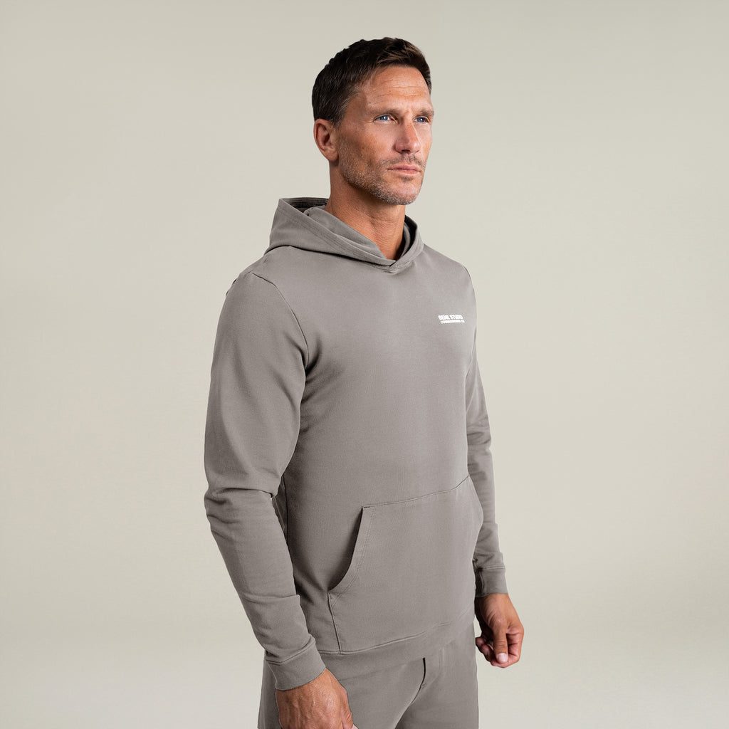 Tags:(6'0" - 180 lbs|Large) custom hoodie model Tyler in Frost Gray
