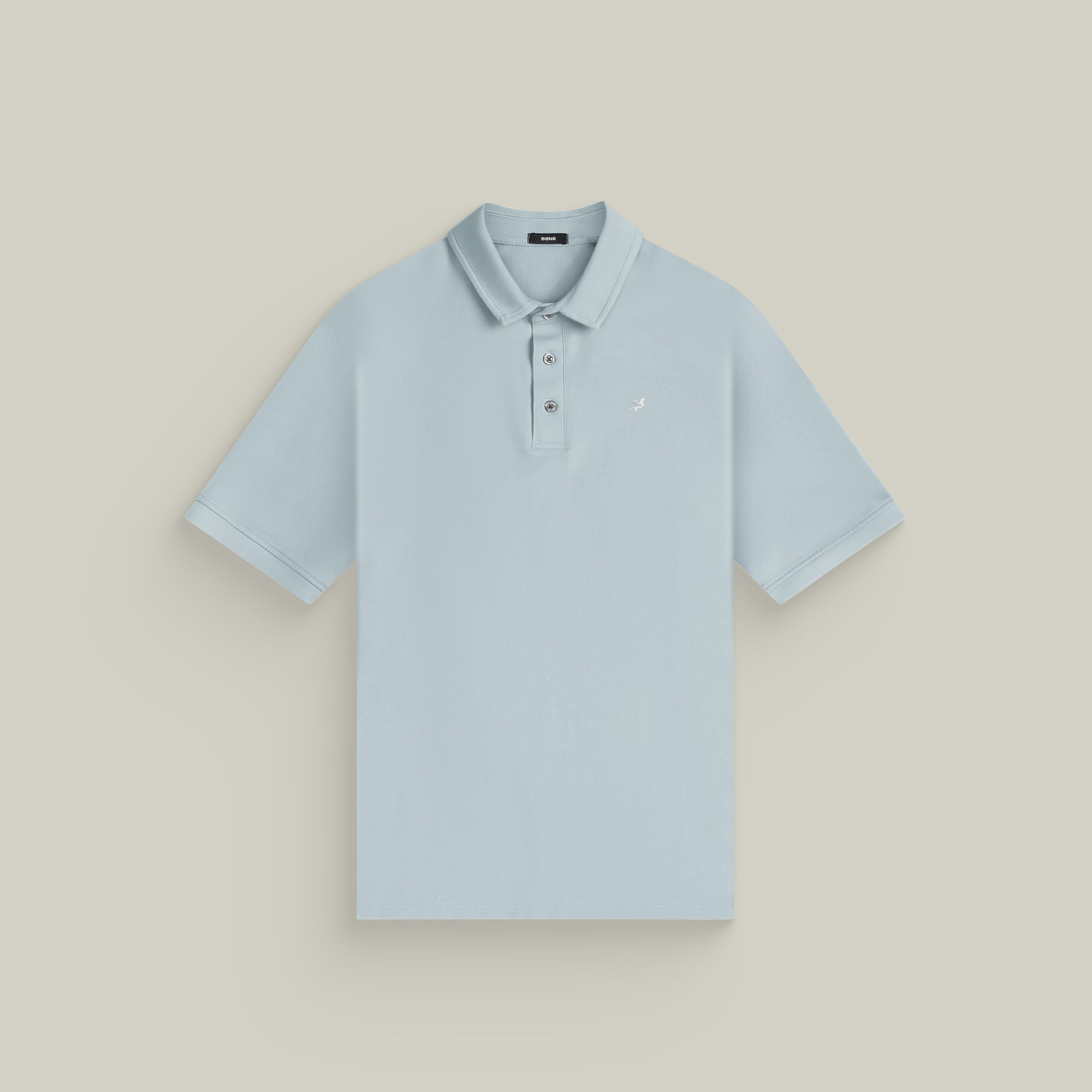Tags:(6’2" - 180 lbs|Large) Custom t-shirt tee model Kive in Blue Fog