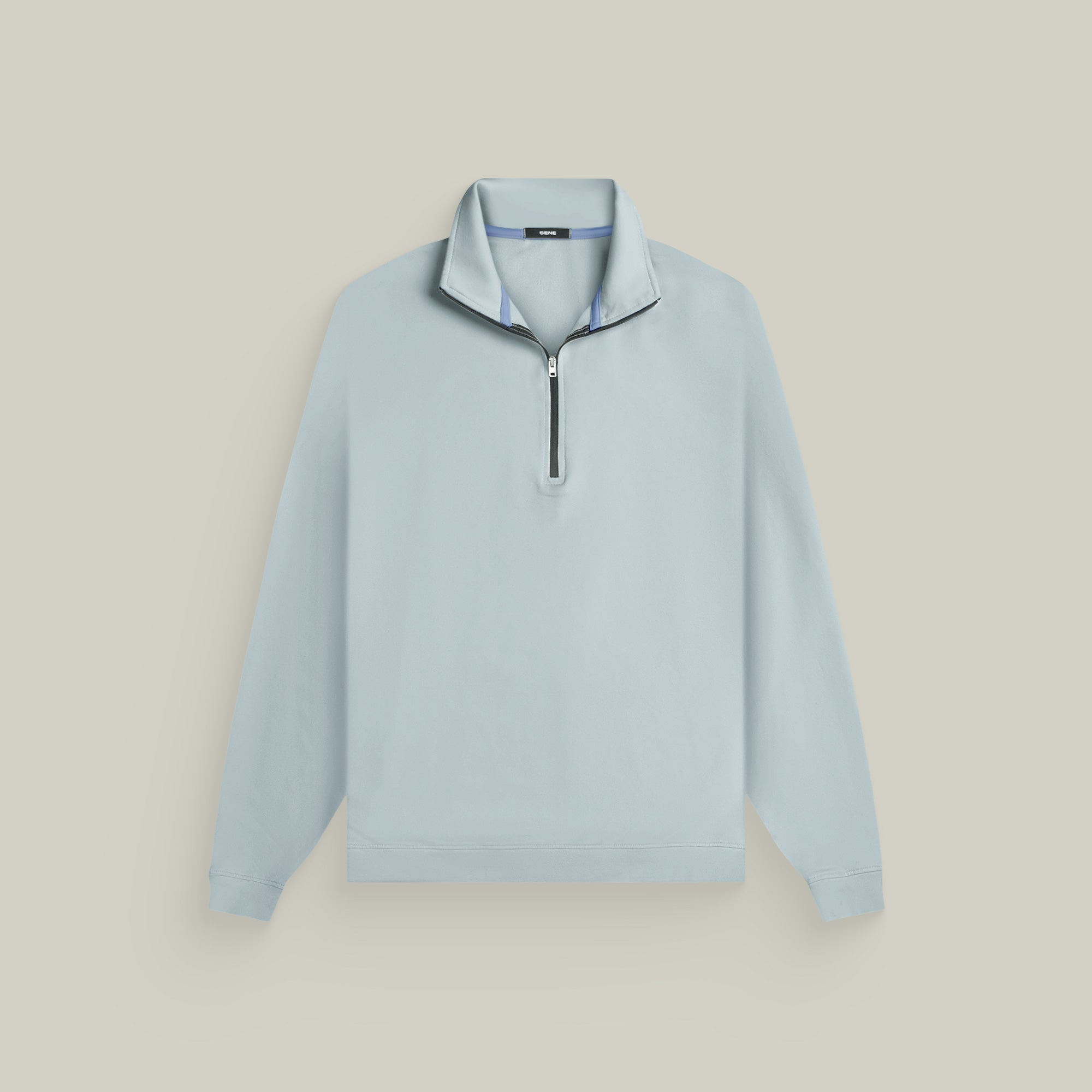 Tags:(6’2" - 180 lbs|Large) Custom t-shirt tee model Kive in Blue Fog