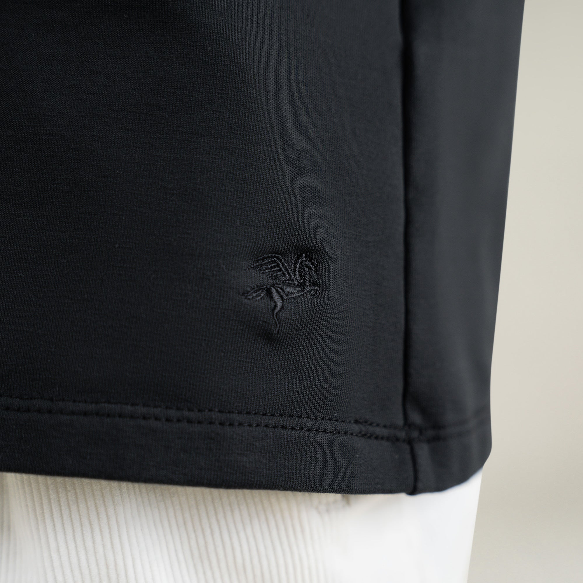 Tags:(6'1" - 165 lbs|Large) Custom t-shirt tee model Jessey in Black