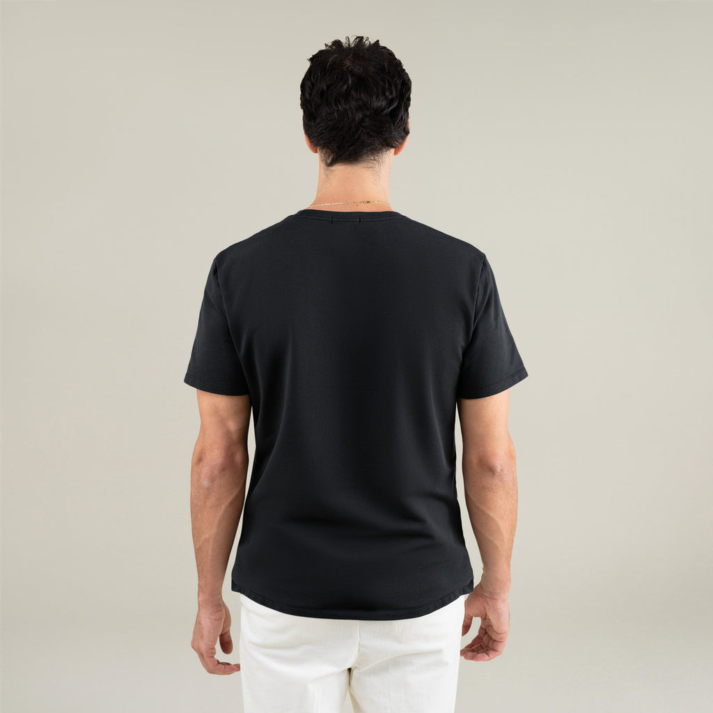 Tags:(6'1" - 165 lbs|Large) Custom t-shirt tee model Jessey in Black