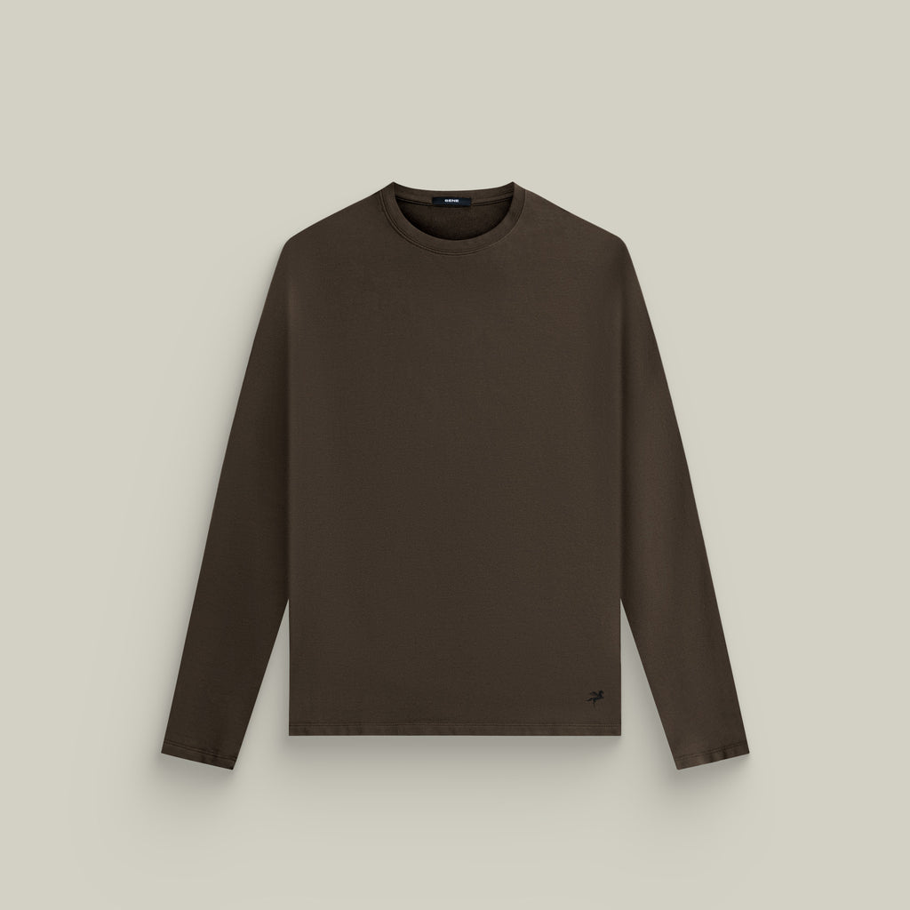 Tags:(Large | 6'1" - 165) Custom t-shirt tee model Jessey in Umber