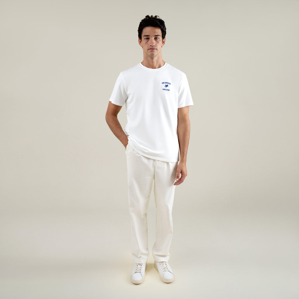 Tags:(Large | 6'1" - 165) custom t-shirt tee model Jessey in White