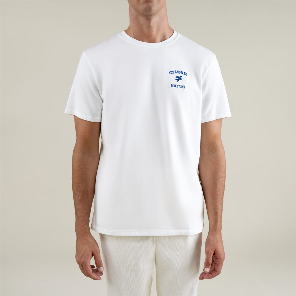 Tags:(Large | 6'1" - 165) custom t-shirt tee model Jessey in White