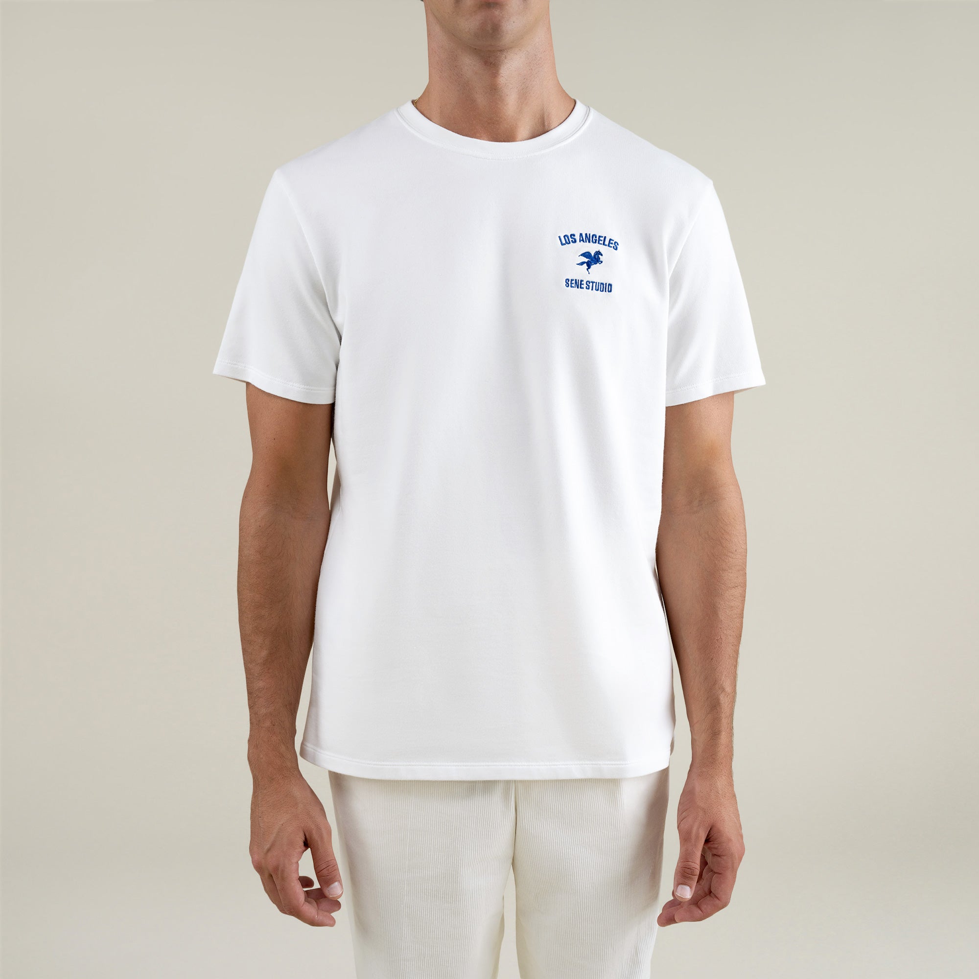 Tags:(Large | 6'1" - 165) custom t-shirt tee model Jessey in White