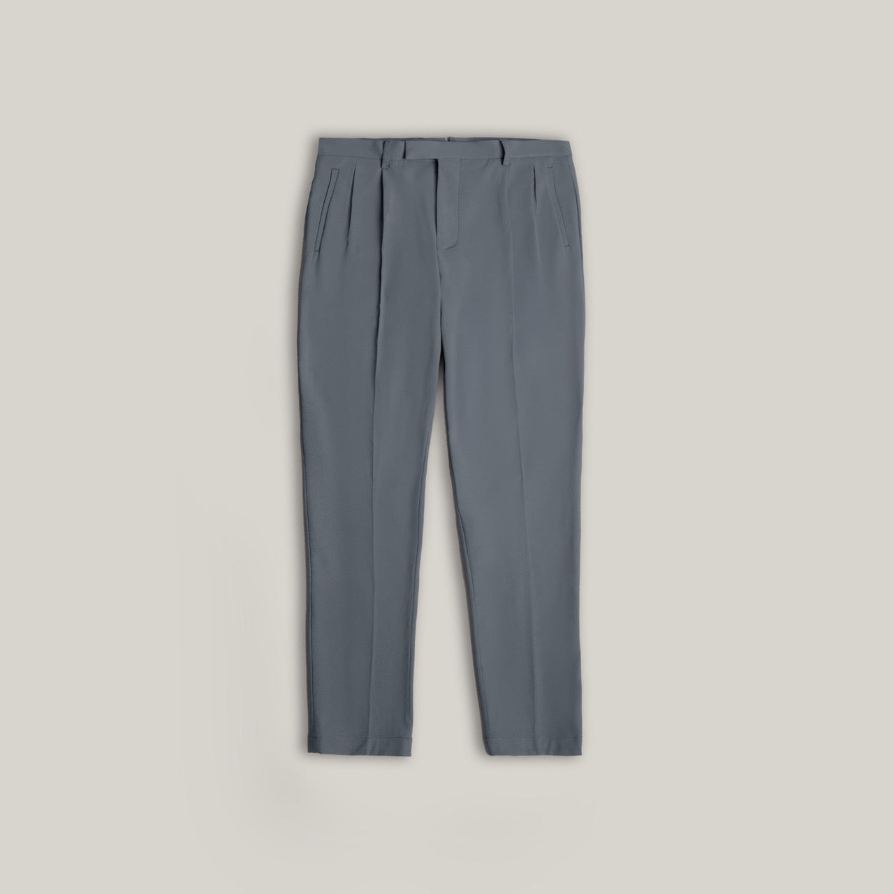 Tags:(6'1"|165) Custom Peak Lapel Tuxedo model Jessey in Shale