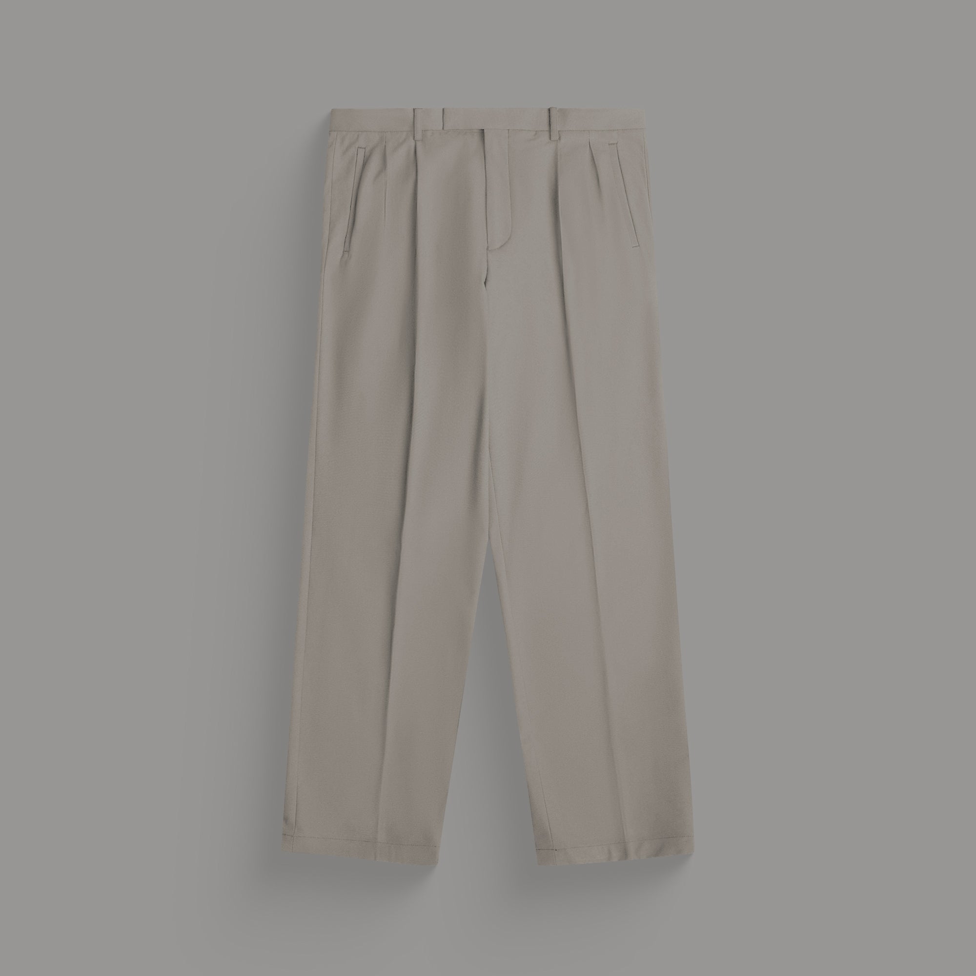 Custom Peak Lapel Tuxedo model Tyler in Fog