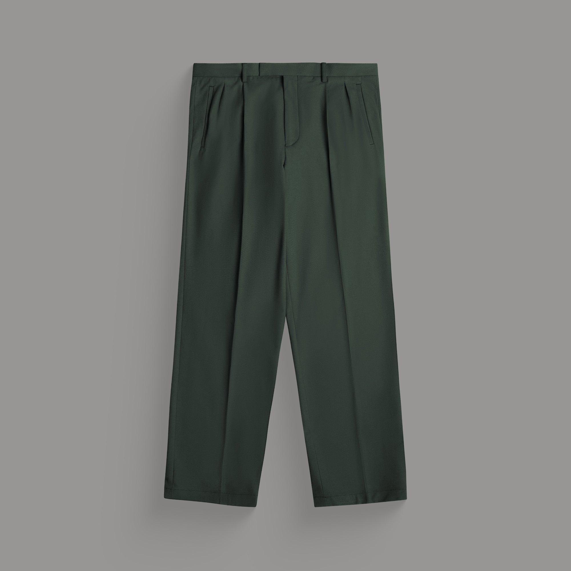 bespoke custom trousers pant chino performance technical model Tyler in Moss