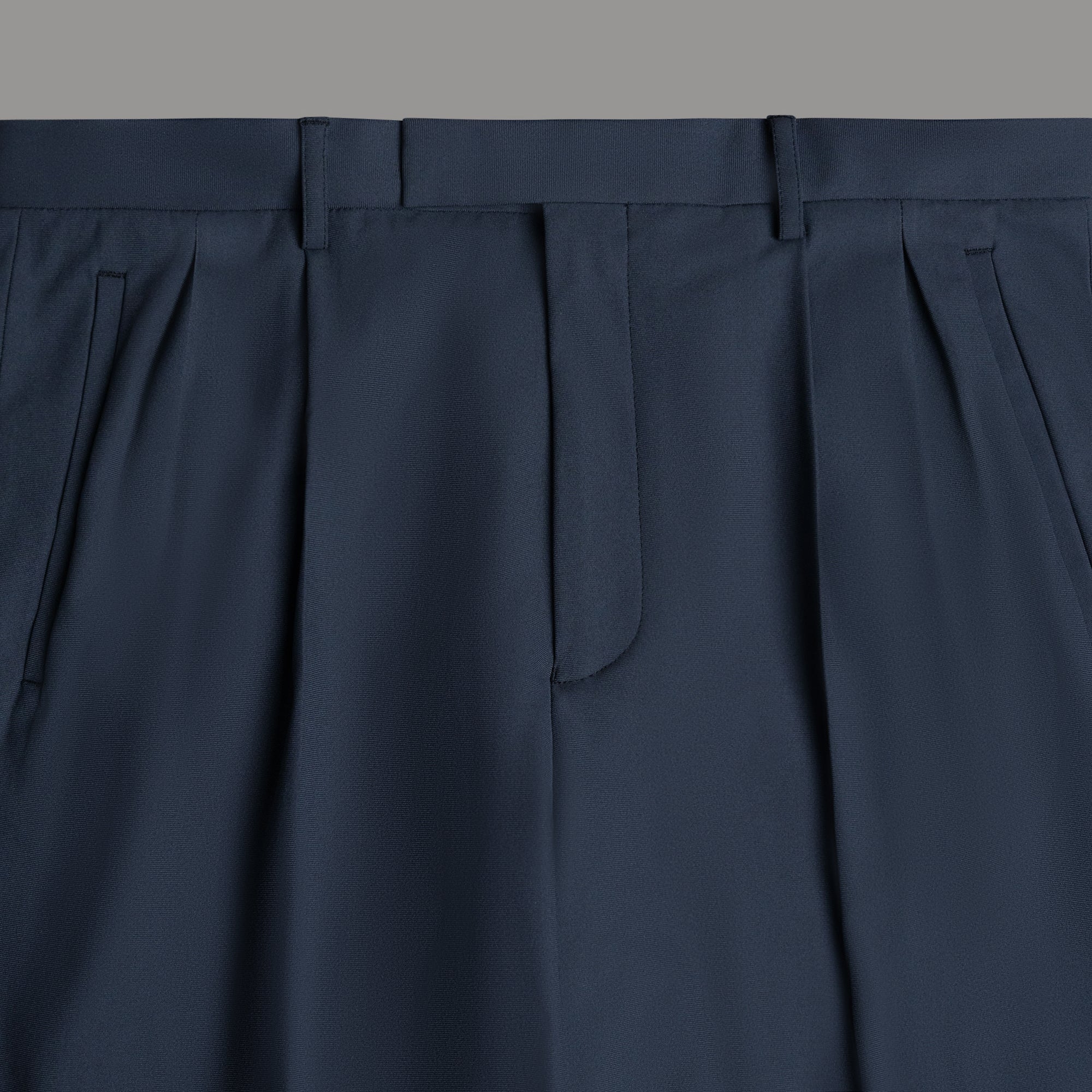 bespoke custom trousers pant chino performance technical model Tyler in Charcoal