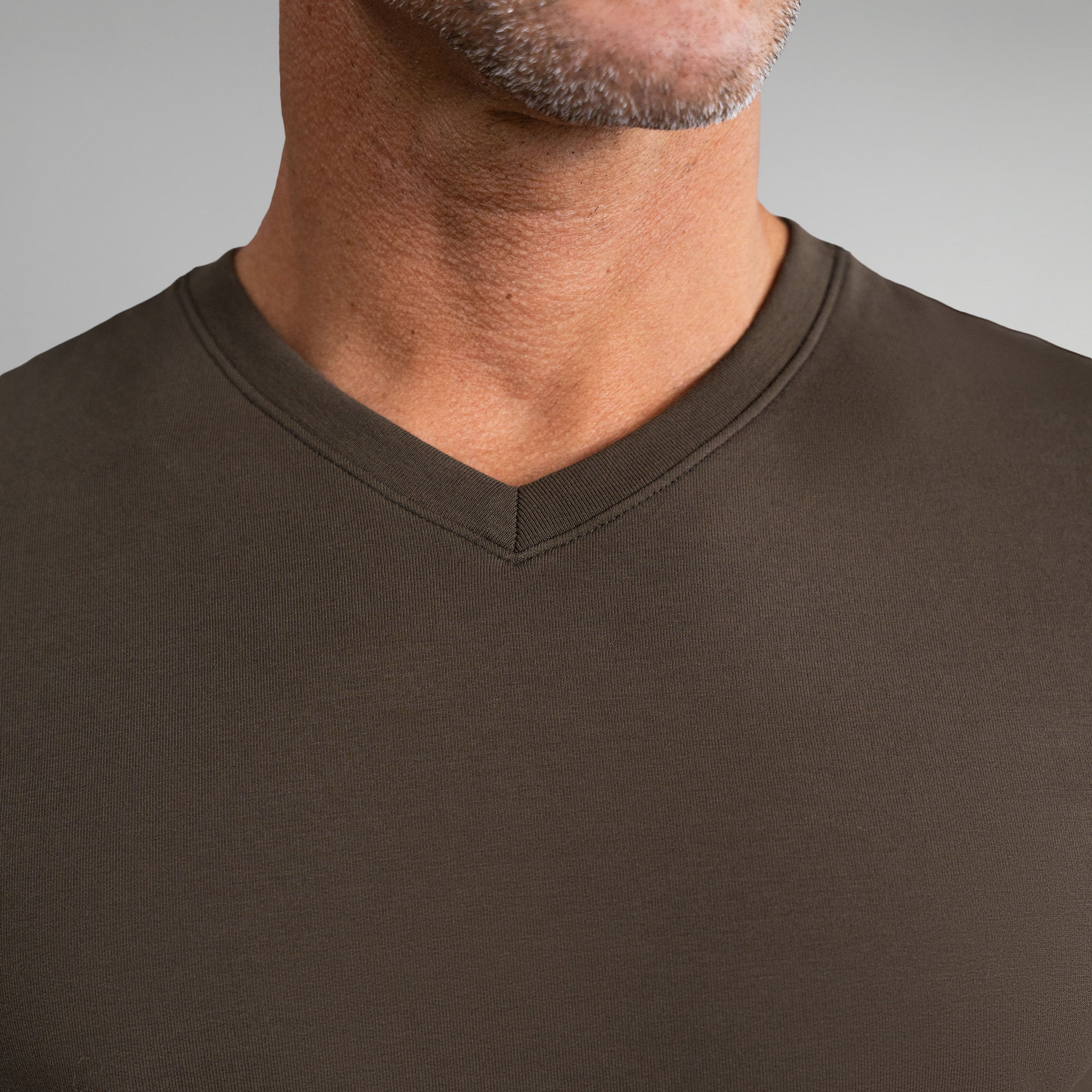 Tags:(6'0" - 180 lbs|Large) custom t-shirt tee model Tyler in Umber