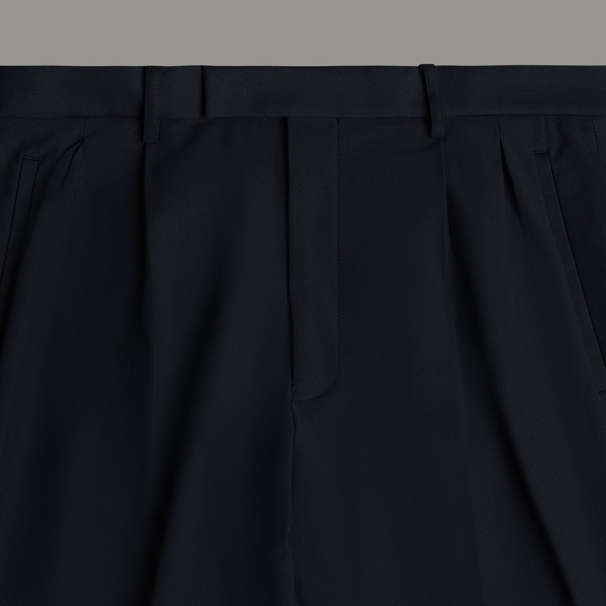 bespoke custom trousers pant chino performance technical model Tyler in Black