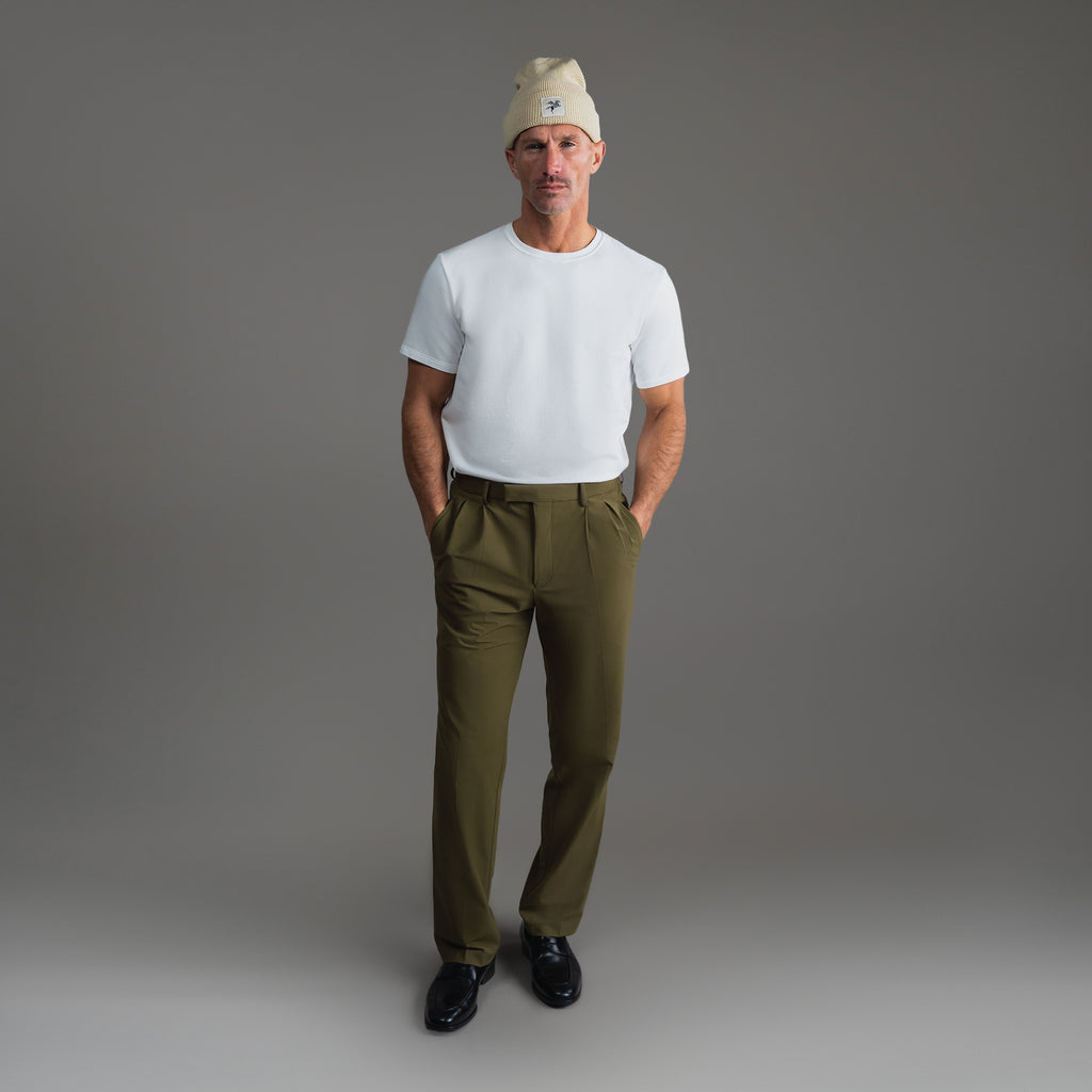 Sene hat model Tyler in Oatmeal