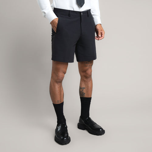 サルセーション Unisex Shorts Dark Blue サルセーション Unisex Shorts Dark Blue