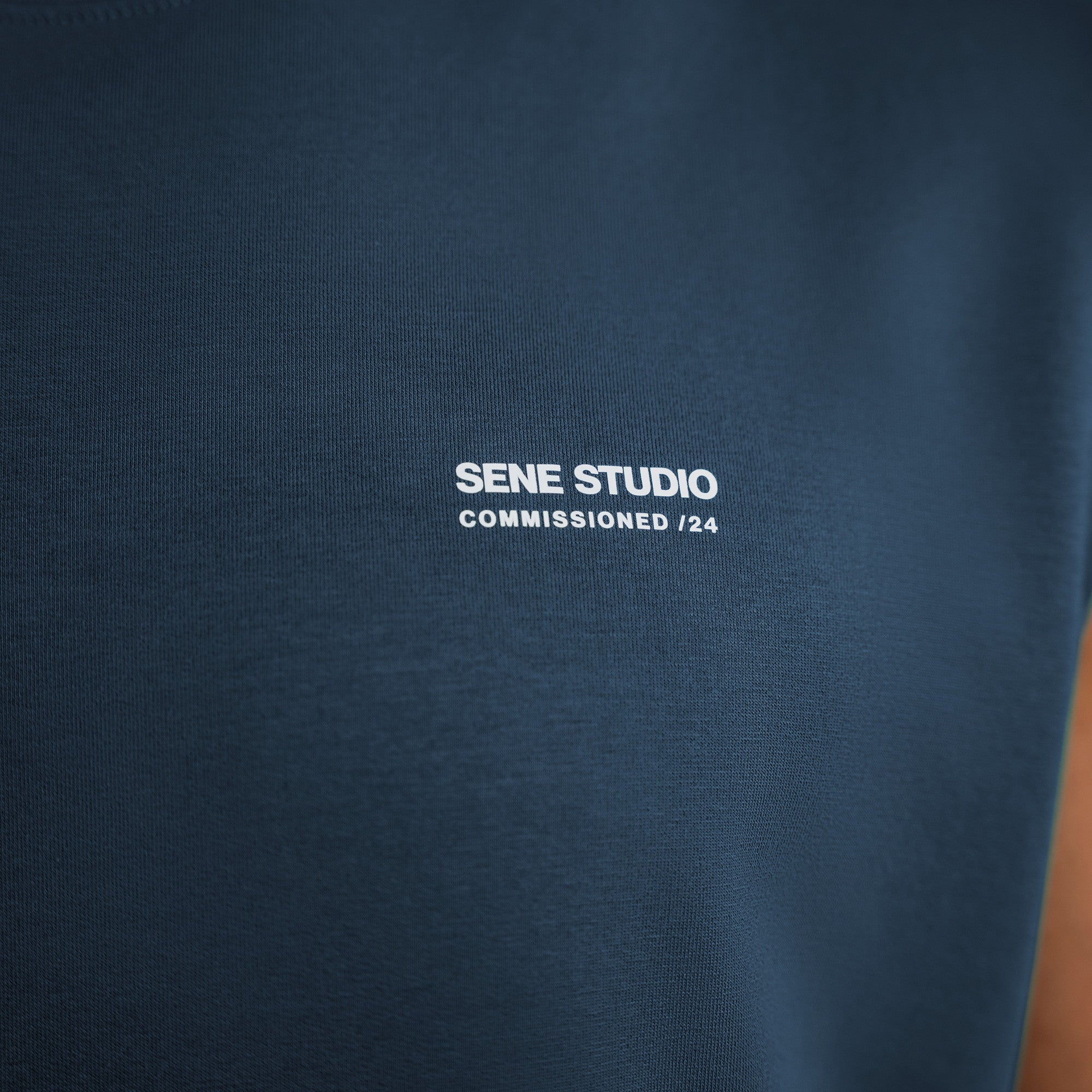 Tags:(6'0"|180 lbs) custom t-shirt tee model Tyler in Deep Sea