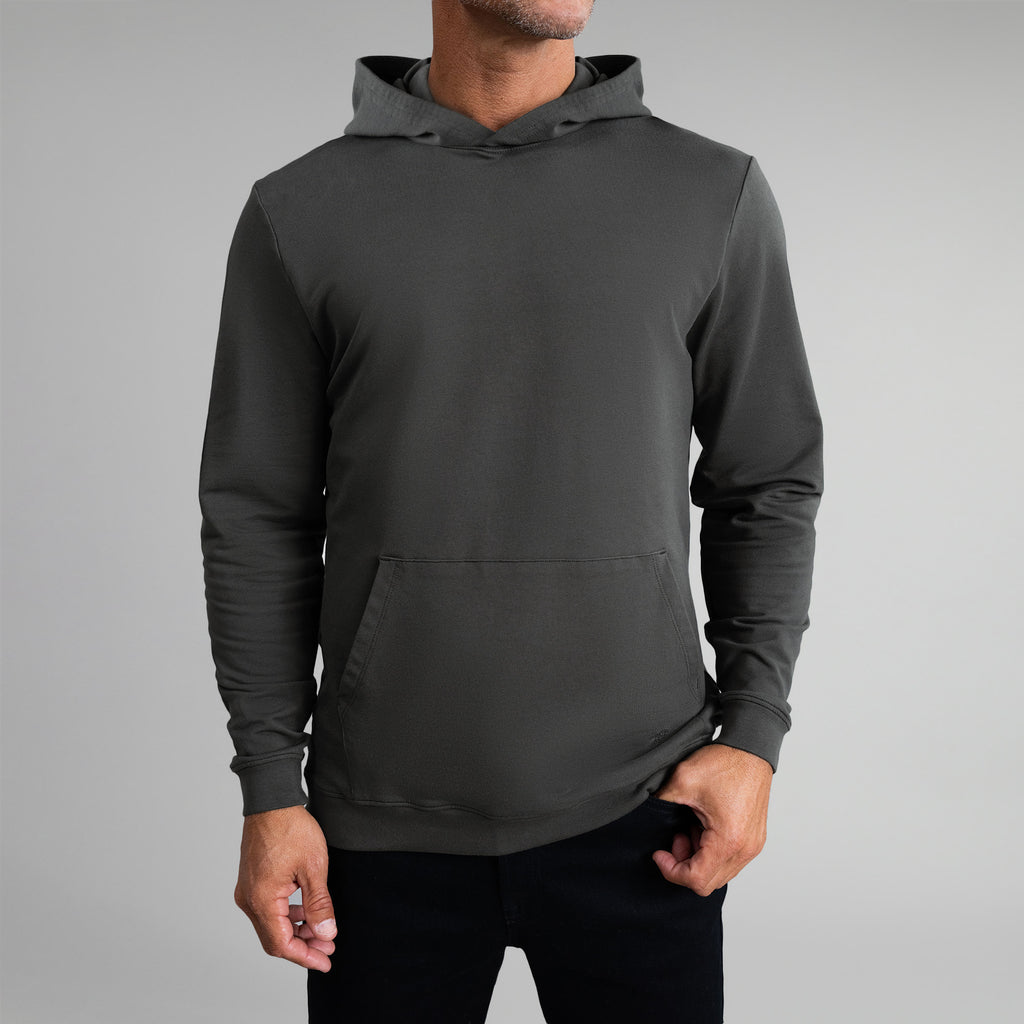 Tags:(6'0" - 180 lbs|Large) custom hoodie model Tyler in Smoke