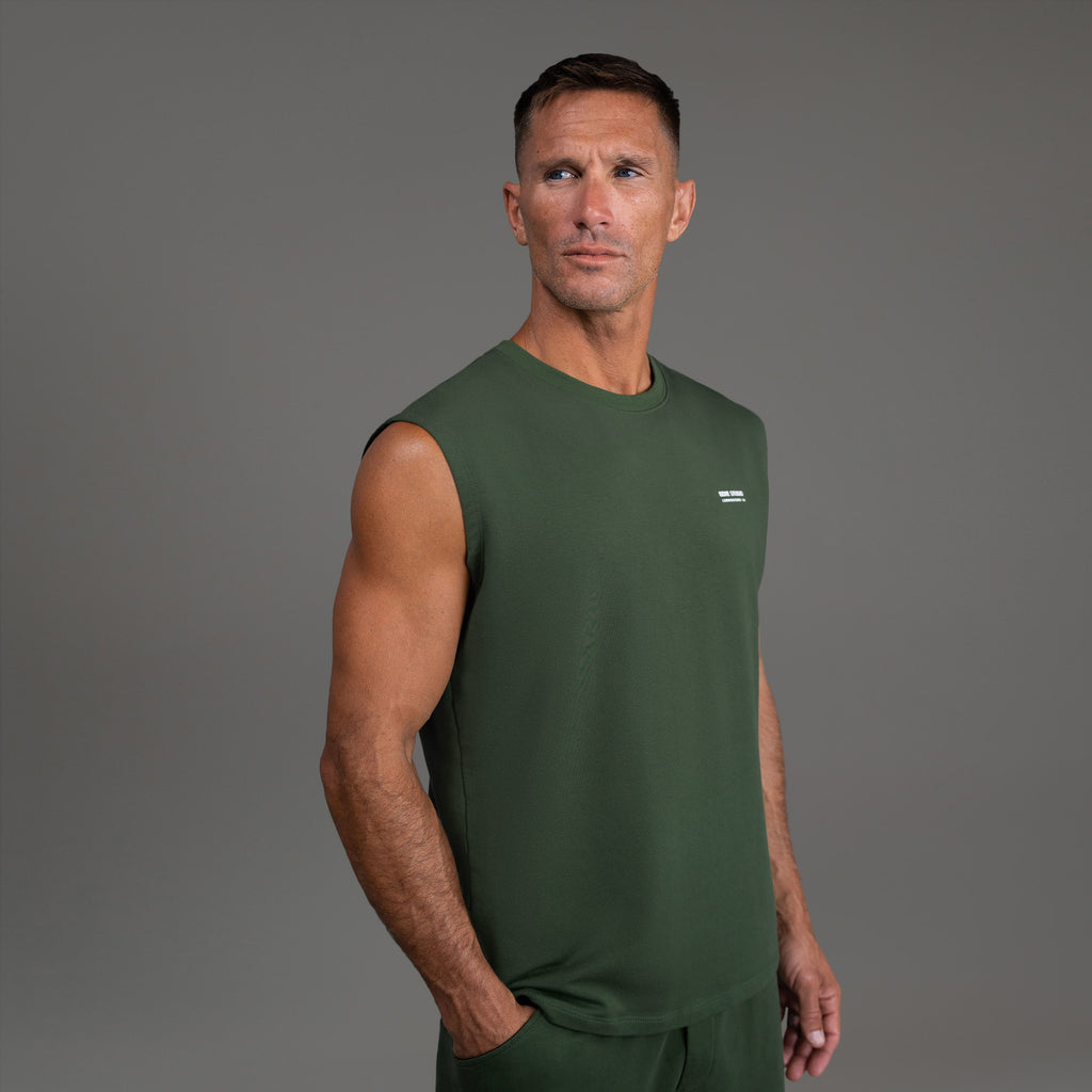 Tags:(6'0"|180 lbs) custom t-shirt tee model Tyler in Moss