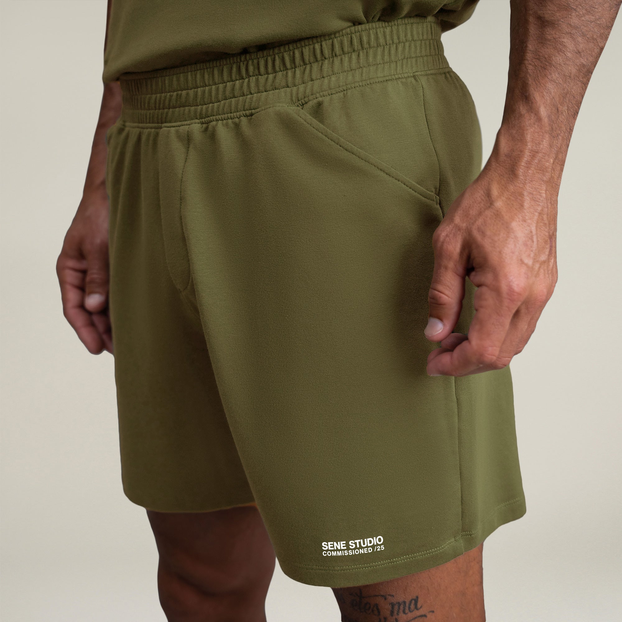 Commissioned Cumulus Shorts model Tyler in Montecito