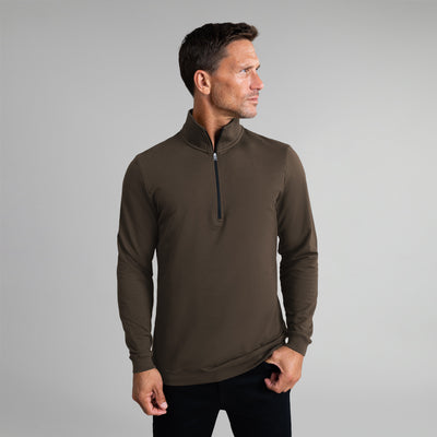 Cumulus Quarter Zip - Umber