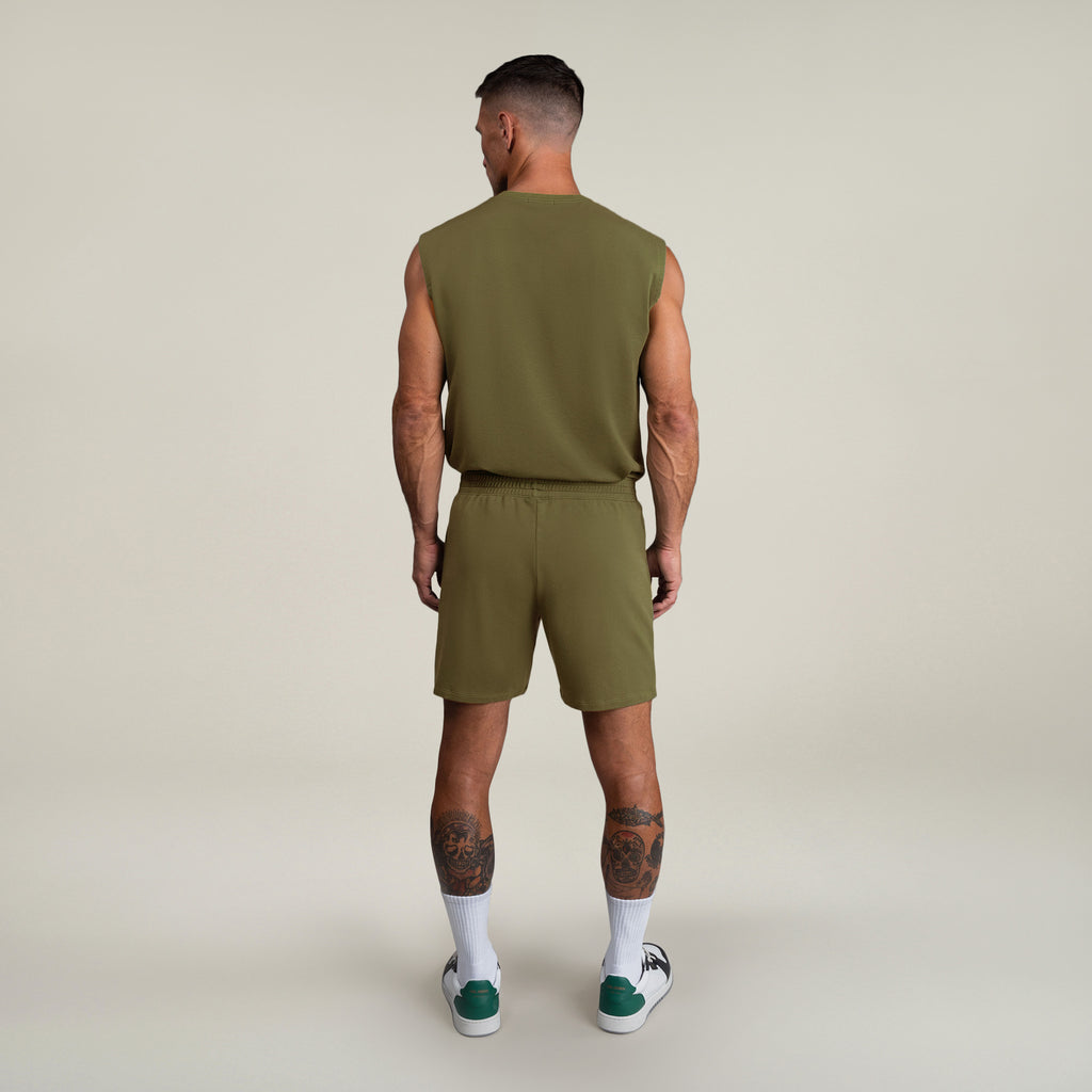 Commissioned Cumulus Shorts model Tyler in Montecito