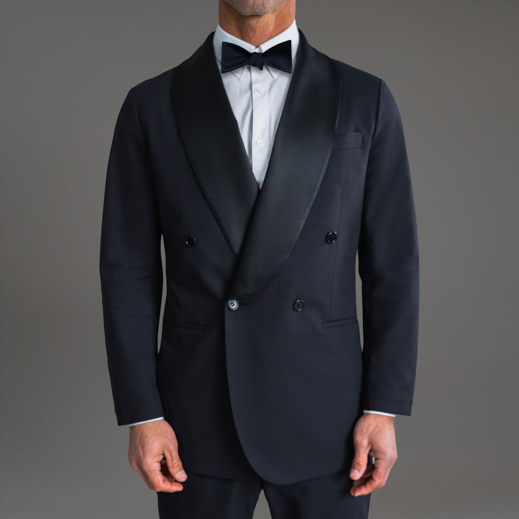 Tags:(6'0"|180 lbs) Bespoke custom Blazer los angeles model Tyler in Black