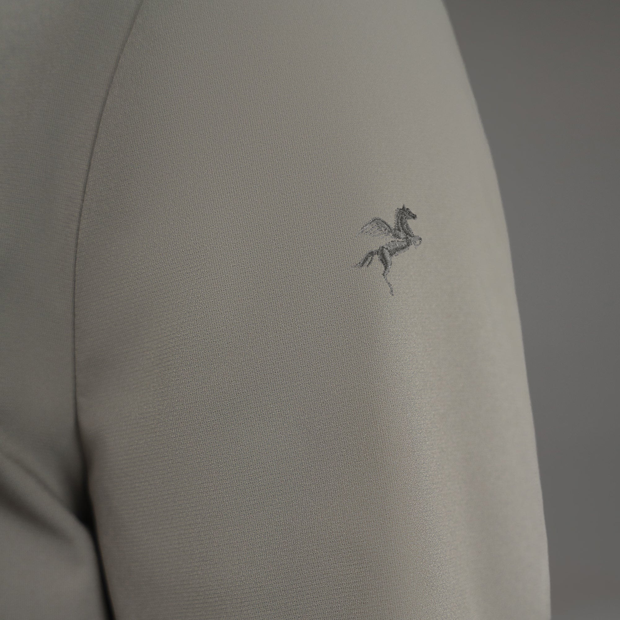 men's custom zip up jacket model Tyler in Olive