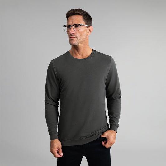 Tags:(6'0" - 180 lbs|Medium) custom pullover model Tyler in Smoke