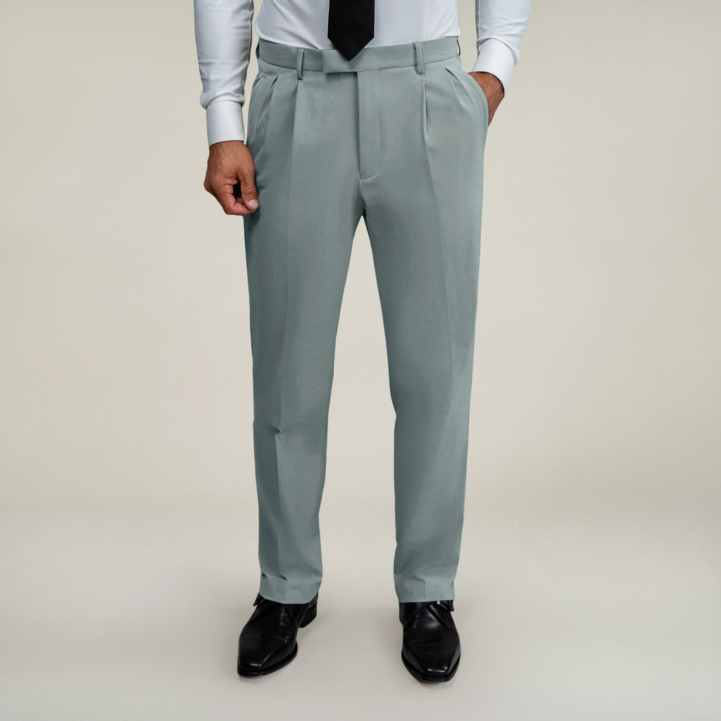Tags:(6'0"|180 lbs) Bespoke custom athleisure technical men's suit los angeles model Tyler in Wind