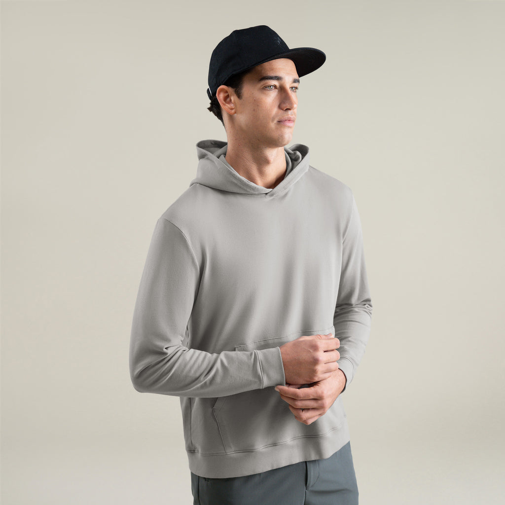 Tags:(6'1" - 165 lbs|Large) Custom t-shirt tee model Jessey in Frost Gray