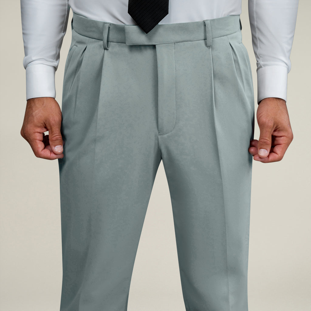Tags:(6'0"|180 lbs) Bespoke custom athleisure technical men's suit los angeles model Tyler in Wind