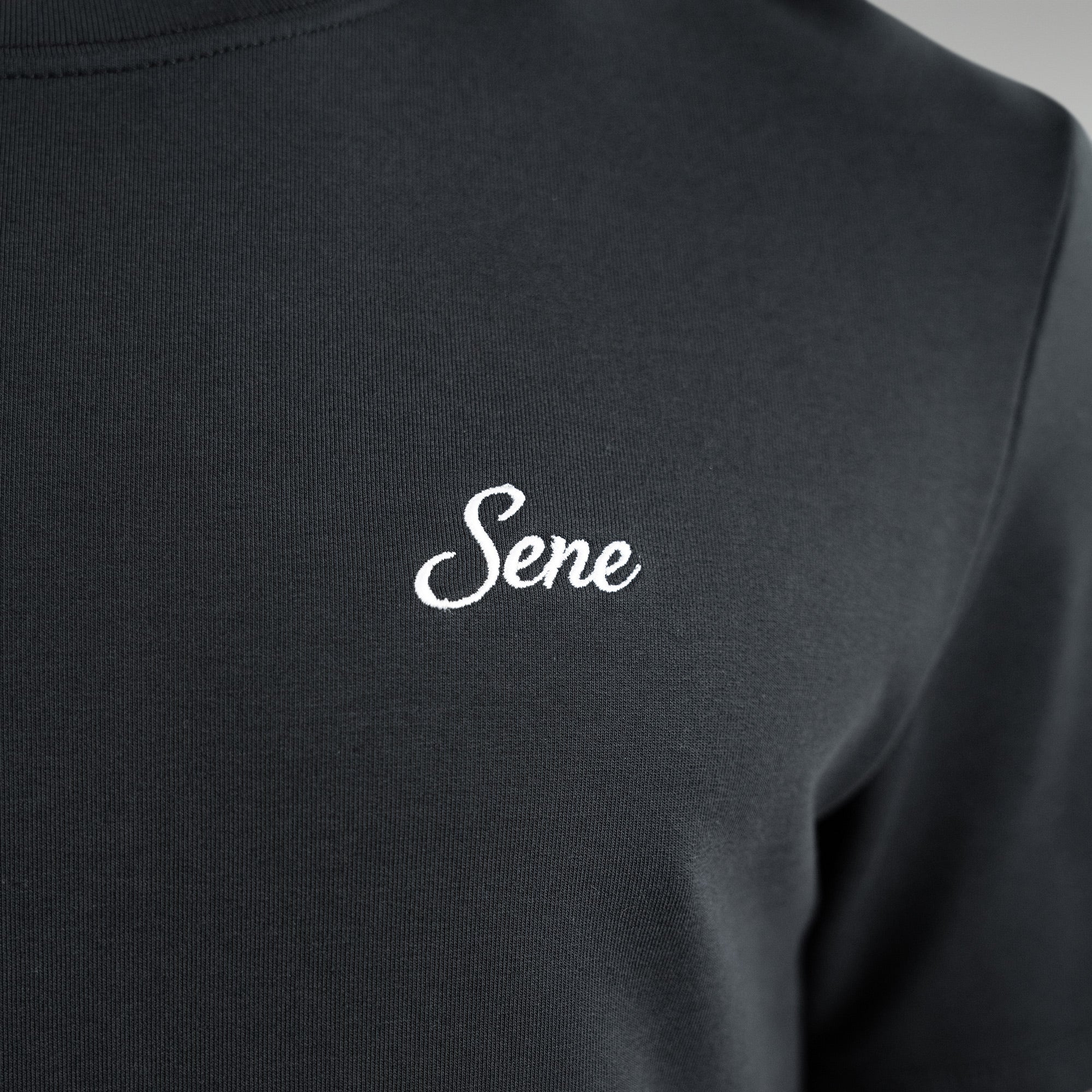 Tags:(6'0" - 180 lbs|Medium) custom t-shirt tee model Tyler in Black