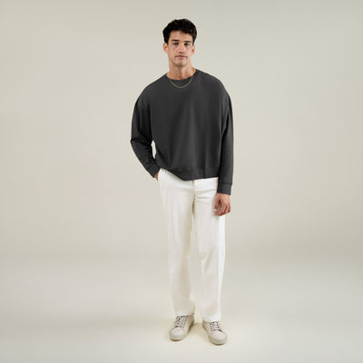 Cumulus Drop Pullover - Smoke