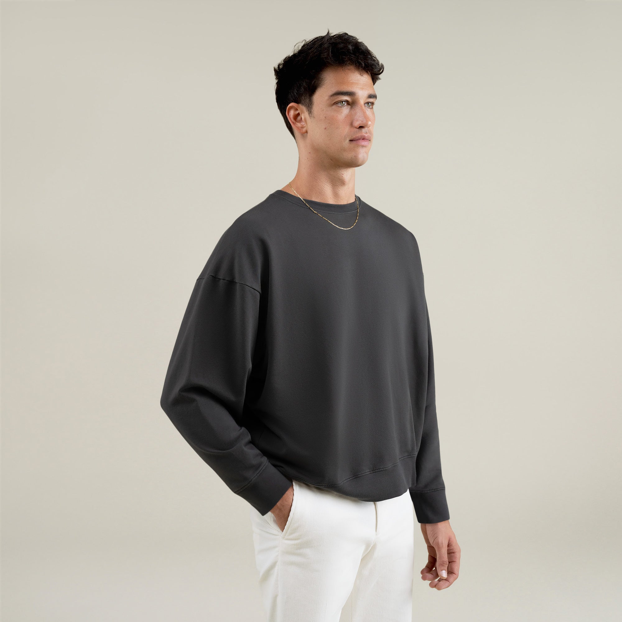 Tags:(Large | 6'1" - 165) Custom t-shirt tee model Jessey in Smoke