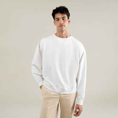 Cumulus Drop Pullover - Bone