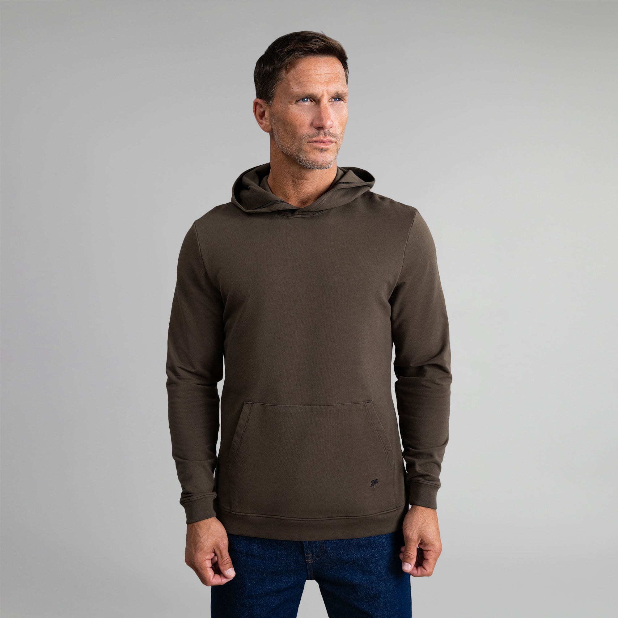 Tags:(6'0" - 180 lbs|Large) custom hoodie model Tyler in Umber