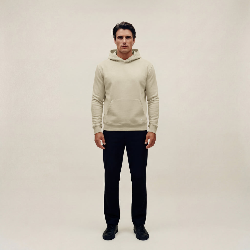 Cumulus Hoodie model Matteo in Villa Stone
