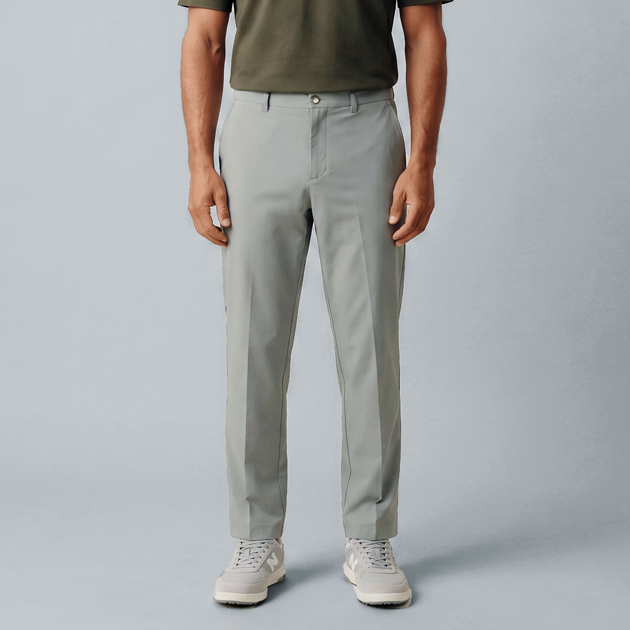 Custom pants model Matteo in Light Gray