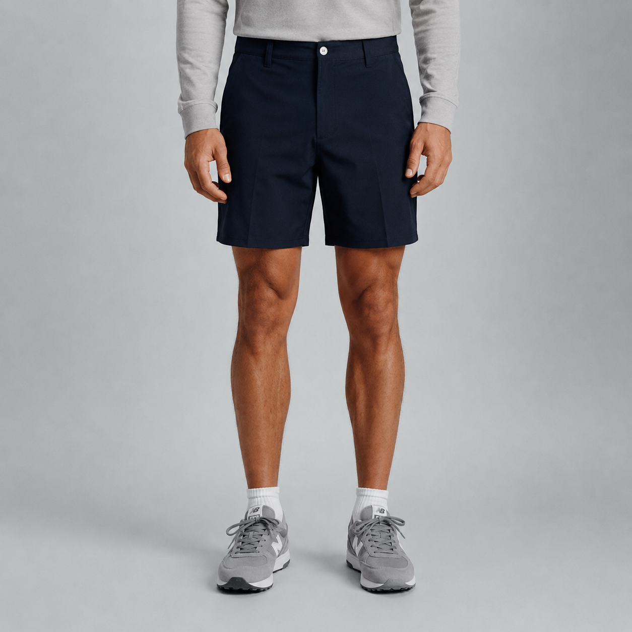 Custom shorts model Matteo in Midnight