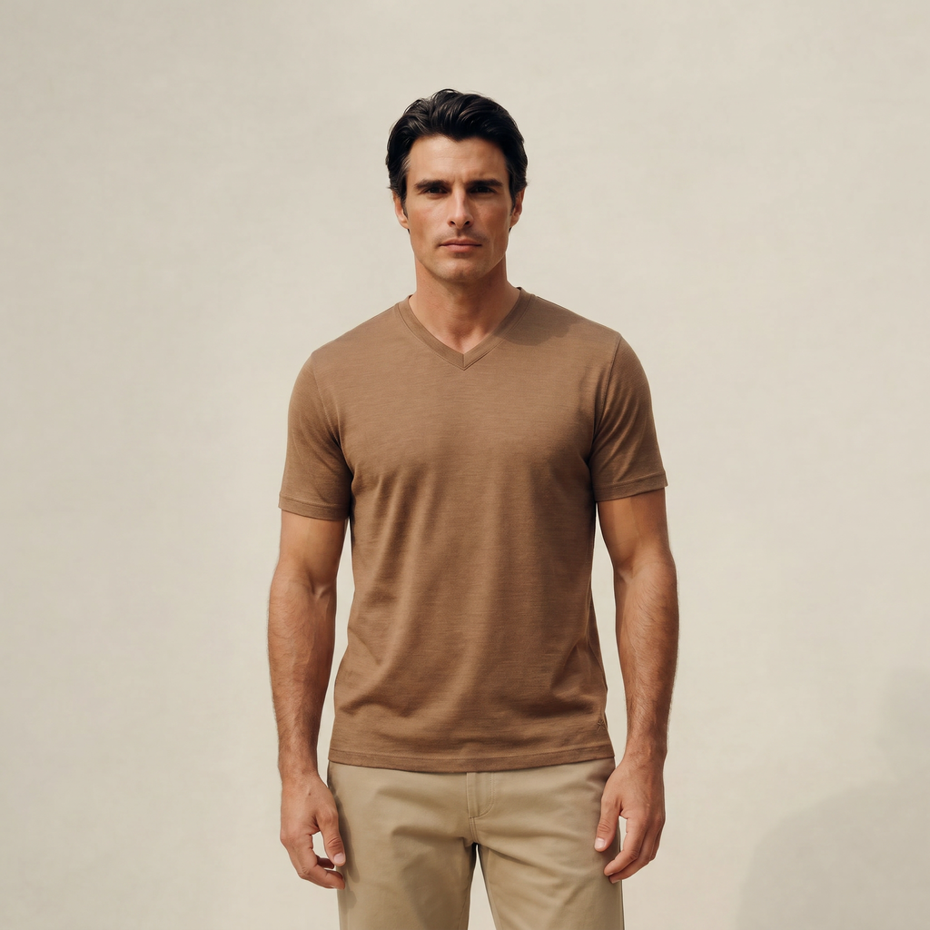 Tags:(6’2" - 180 lbs|Large) Custom t-shirt tee model Matteo in Mesa
