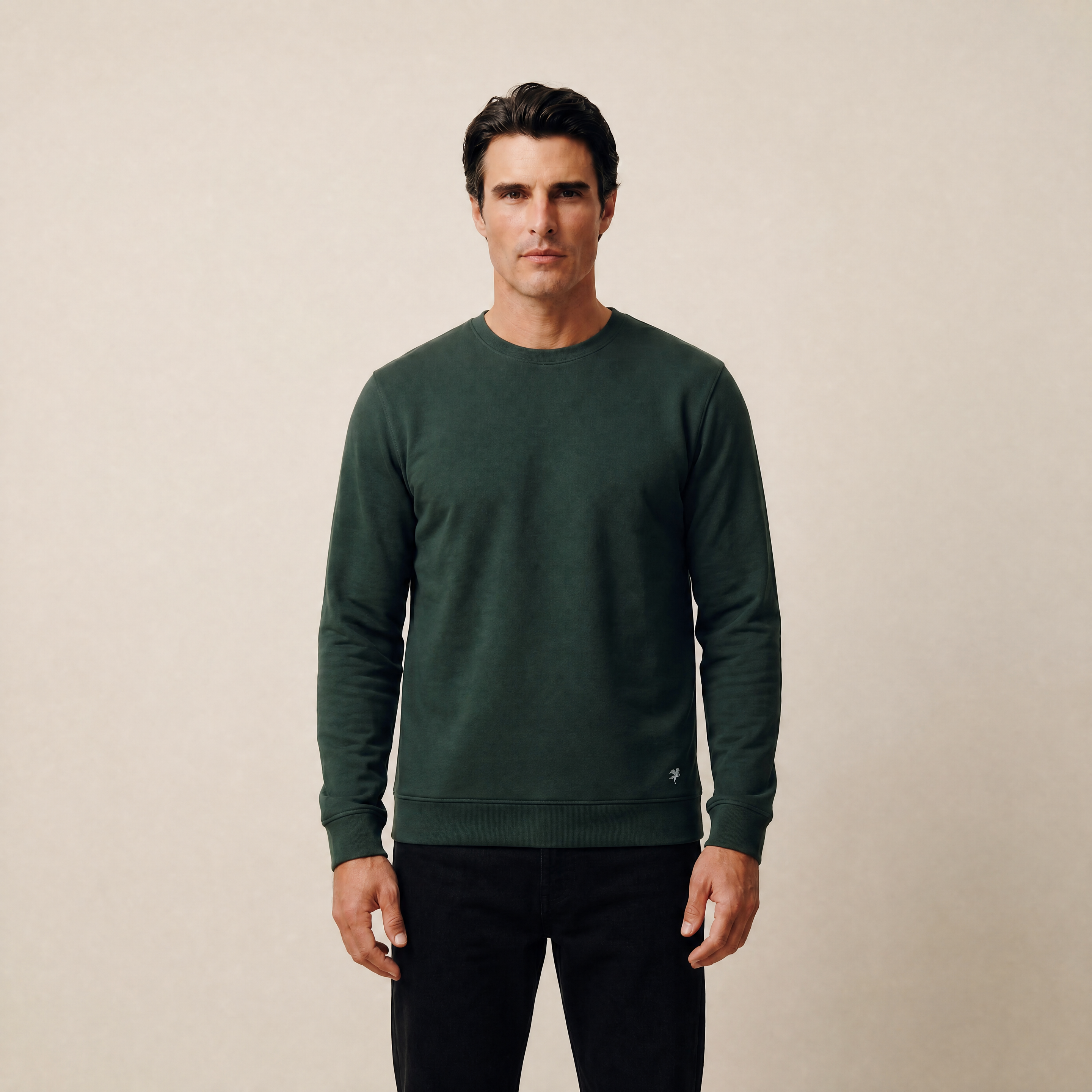 cumulus pullover model matteo in pine grove