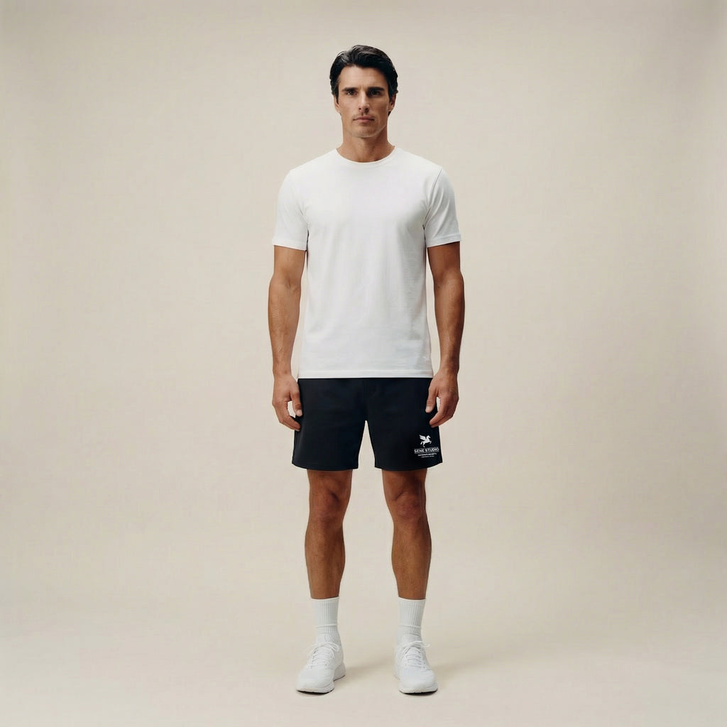 Tags:(Large | 6’2 - 180) Custom t-shirt tee model Kive in White