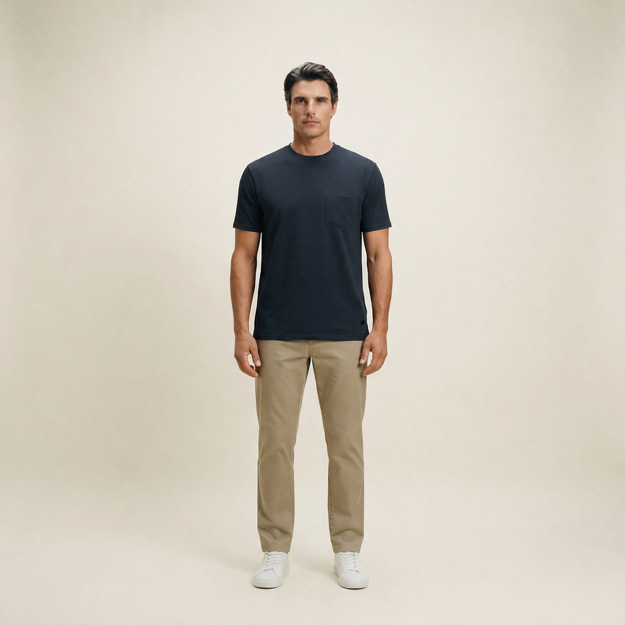 Tags:(6’2" - 180 lbs|Large) Custom t-shirt tee model Kive in Midnight