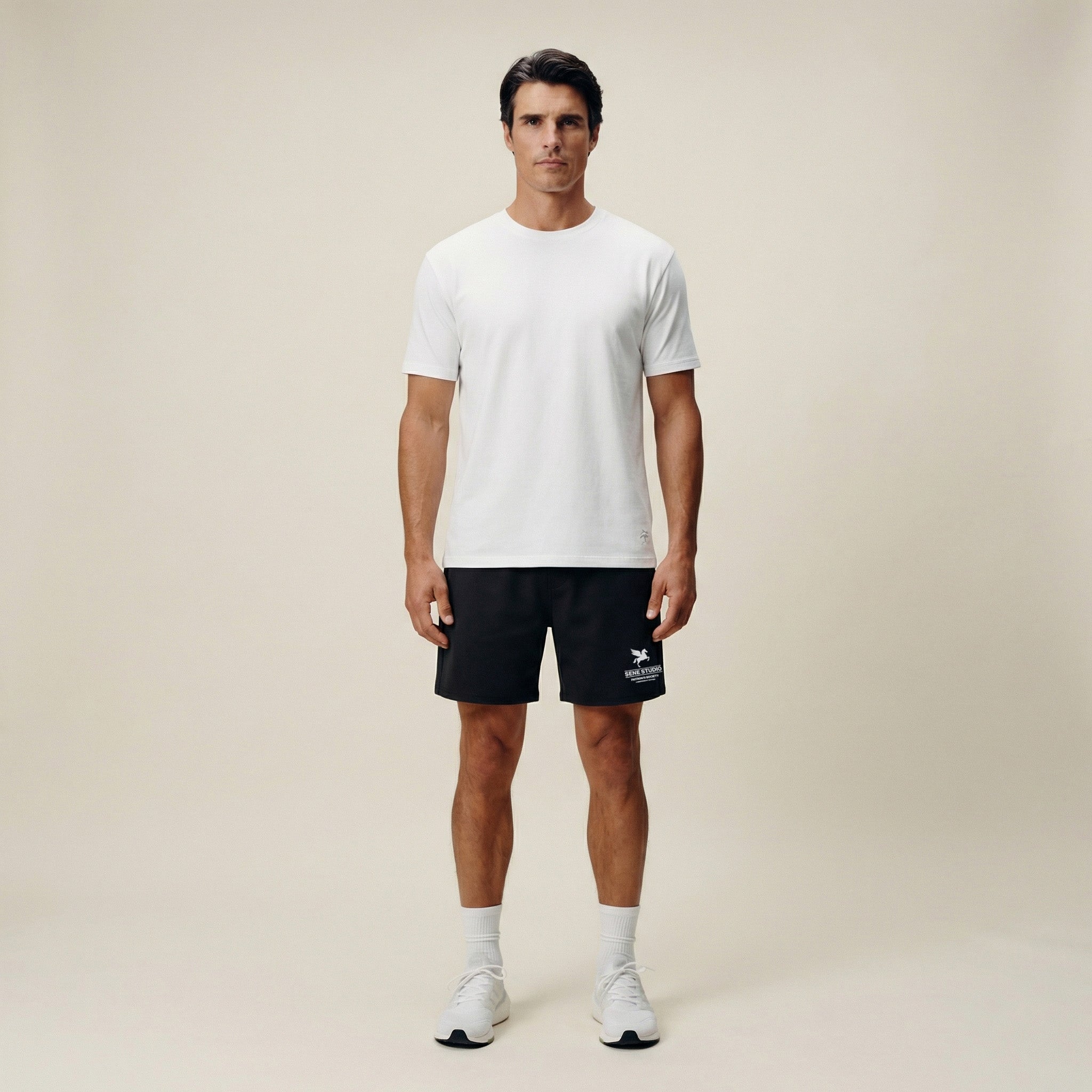 Tags:(Large | 6’2 - 180) Custom t-shirt tee model Kive in White