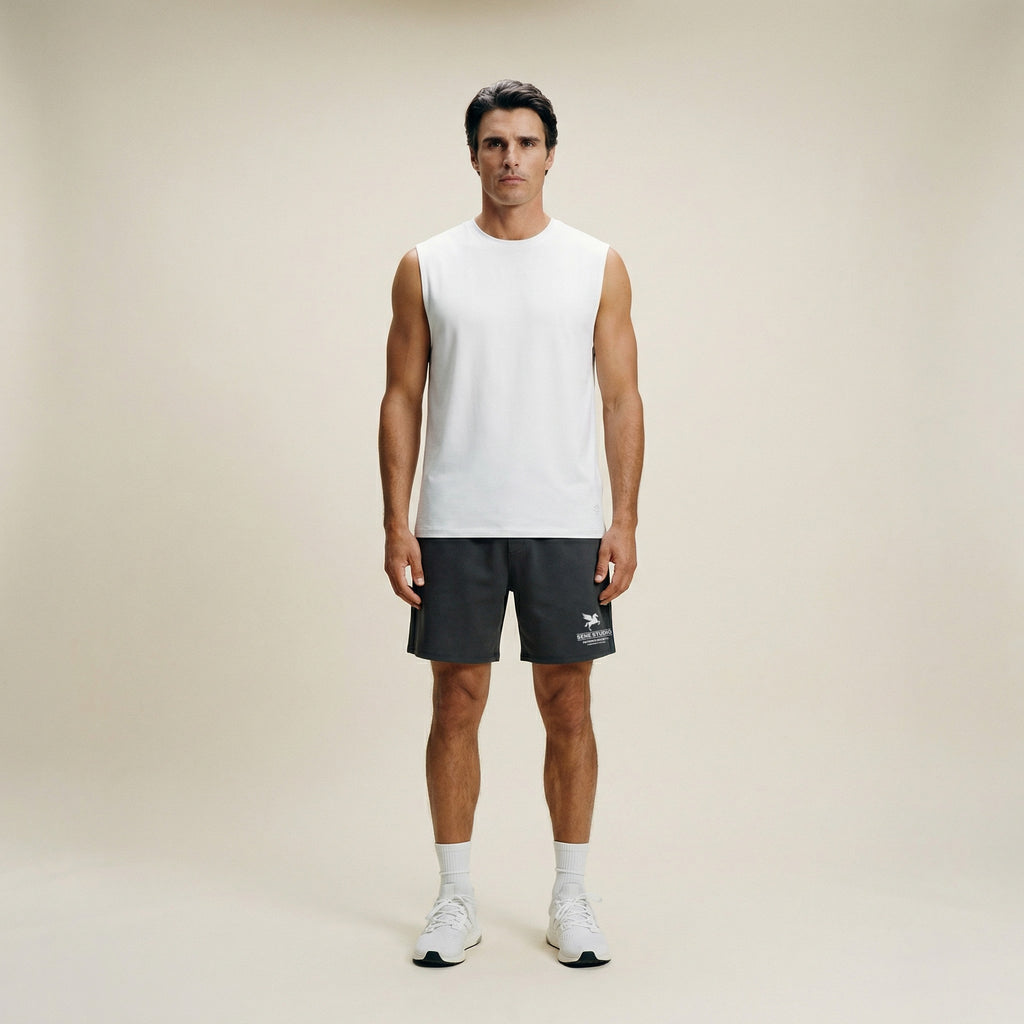 Tags:(Large | 6’2 - 180) Custom t-shirt tee model Kive in White