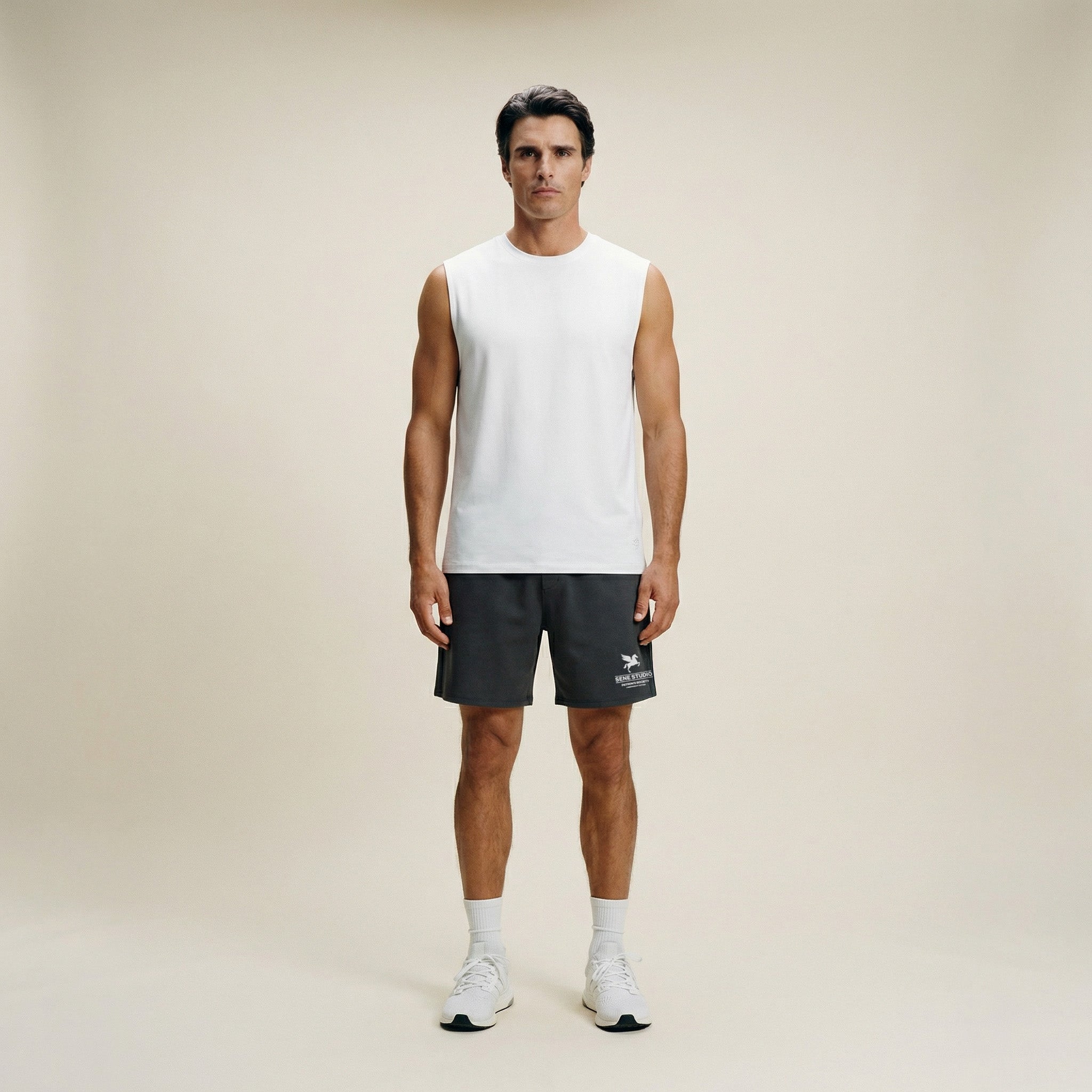 Tags:(Large | 6’2 - 180) Custom t-shirt tee model Kive in White
