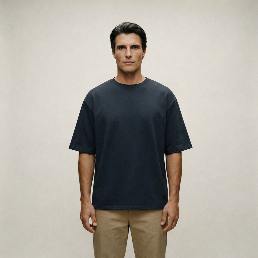 Tags:(6’2" - 180 lbs|Large) Custom t-shirt tee model Kive in Midnight