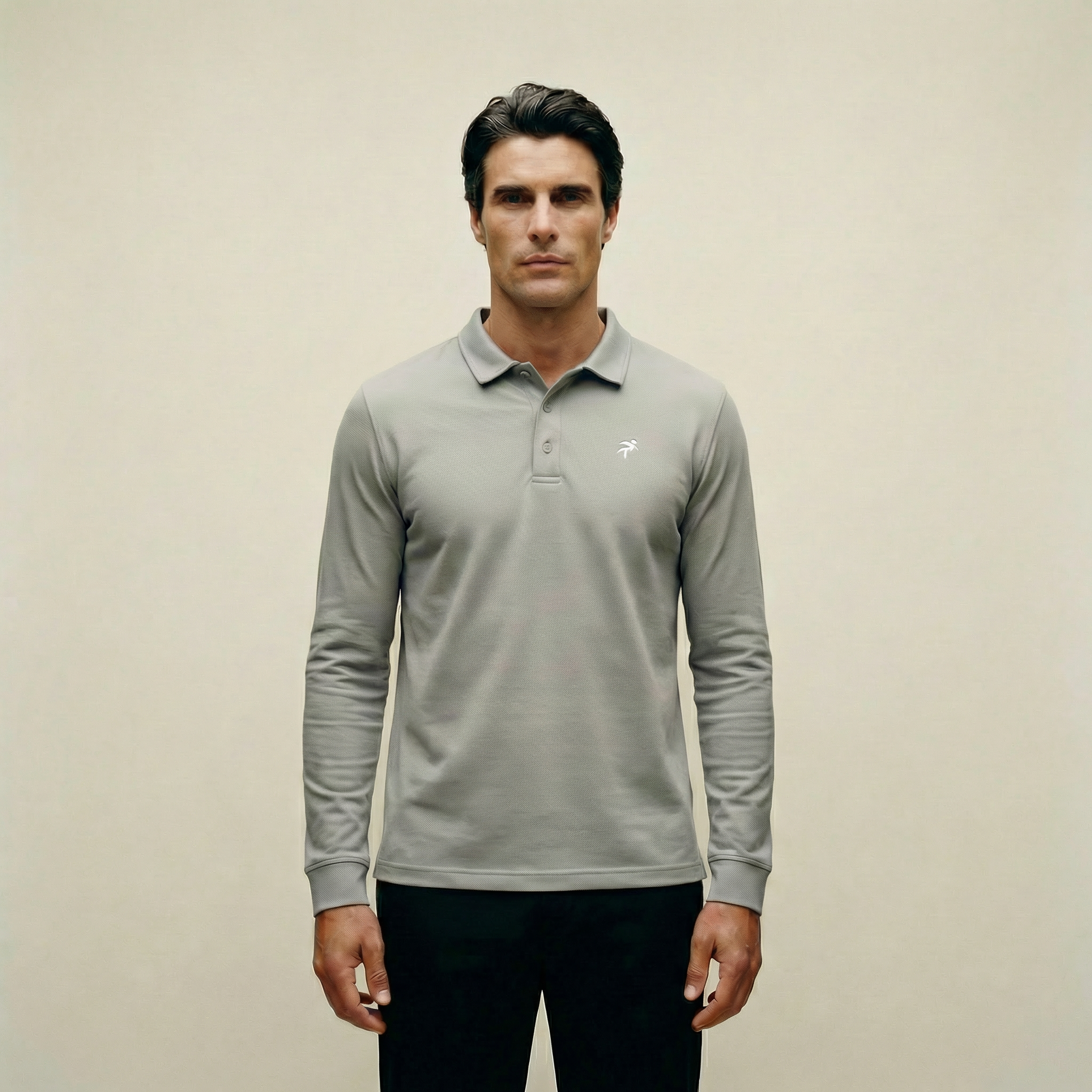 Tags:(6’2" - 180 lbs|Large) Custom t-shirt tee model Kive in Frost Gray